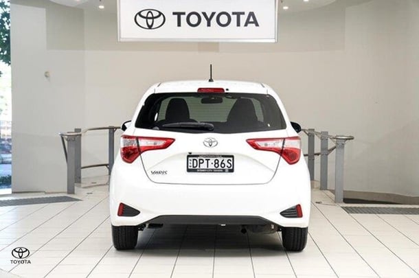 2017 Toyota Yaris SX in White