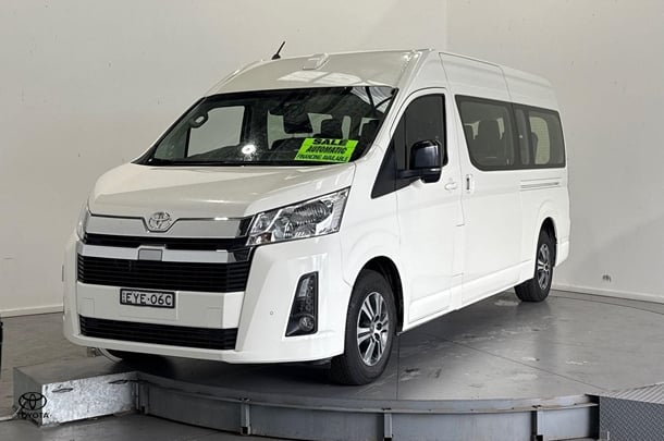 2022 Toyota Hiace SLWB in White