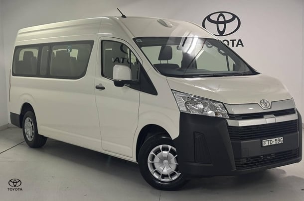 2025 Toyota Hiace SLWB in White