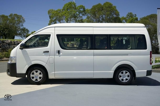 2017 Toyota Hiace SLWB in White