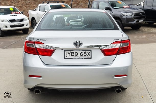 2014 Toyota Aurion AT-X in Silver