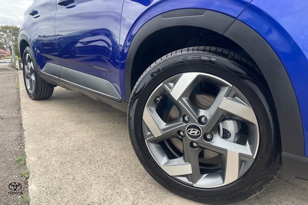 2024 Hyundai Venue Active in Intense Blue