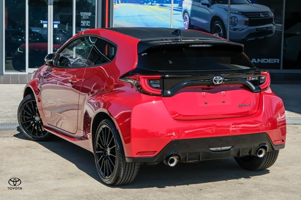 2024 Toyota Yaris GR in Red