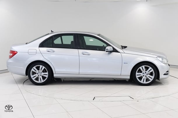 2012 Mercedes-Benz C-Class C200 BlueEFFICIENCY in Silver