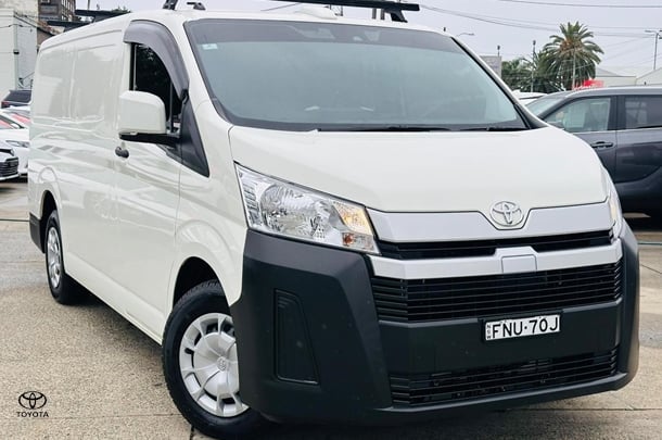 2024 Toyota Hiace LWB in White