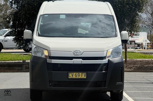 2019 Toyota Hiace SLWB in White