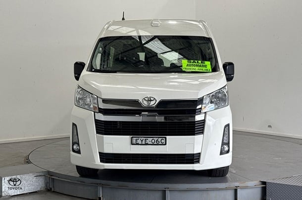 2022 Toyota Hiace SLWB in White
