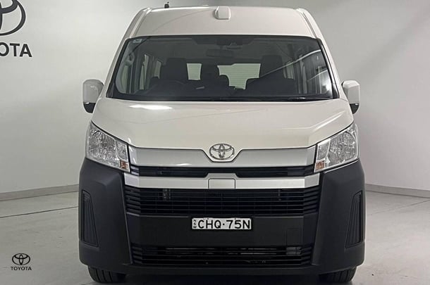 2024 Toyota Hiace SLWB in White