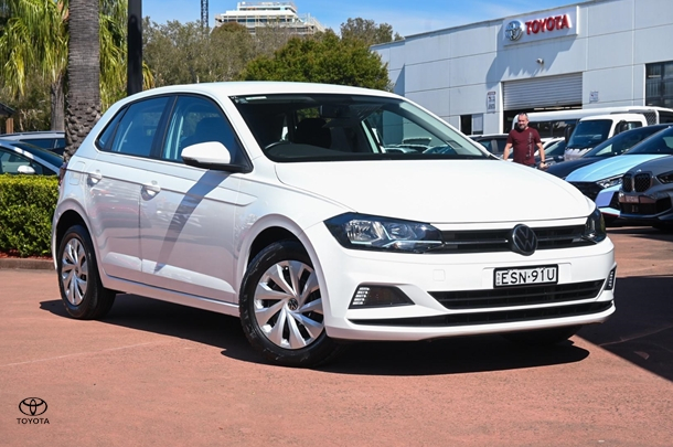 2021 Volkswagen Polo 70TSI Trendline in Pure White (0q0q)