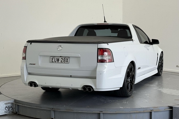 2015 Holden Ute SS V Redline in White