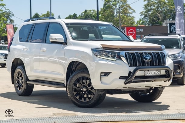 2021 Toyota Landcruiser Prado GXL in White