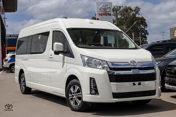 2021 Toyota Hiace SLWB in White