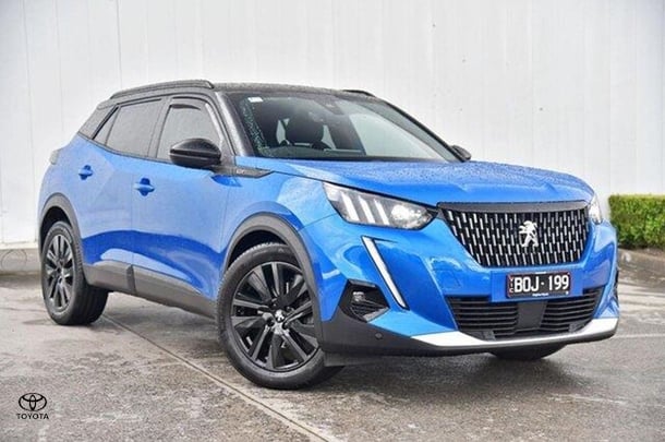2020 Peugeot 2008 GT Sport in Blue