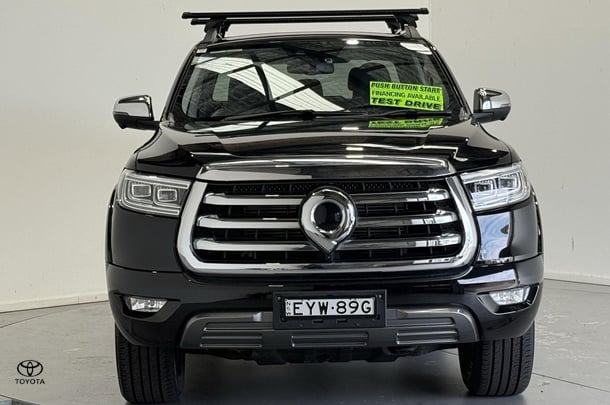 2022 GWM Ute Cannon-L in Black