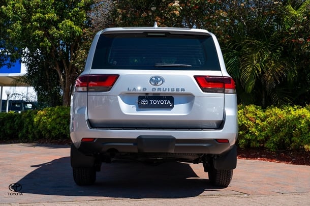 2025 Toyota Landcruiser GX in Silver