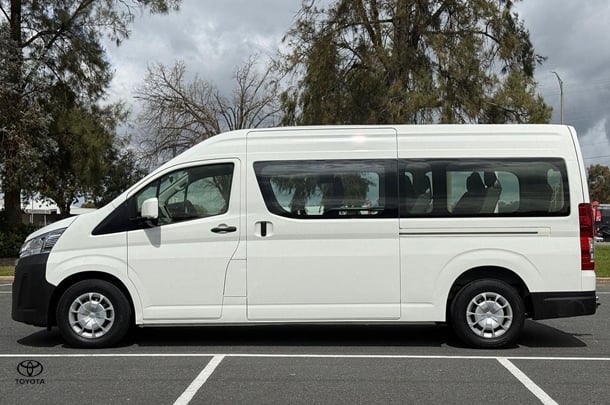 2019 Toyota Hiace SLWB in White