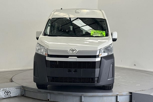 2021 Toyota Hiace SLWB in White