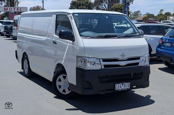 2012 Toyota Hiace LWB in White