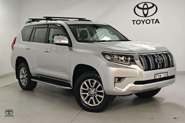 2018 Toyota Landcruiser Prado VX in Silver