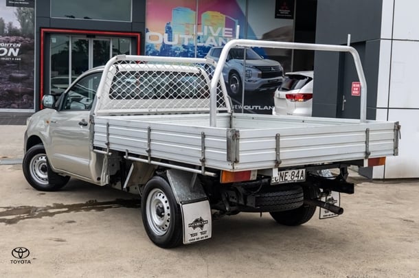 2013 Toyota Hilux Workmate in Silver