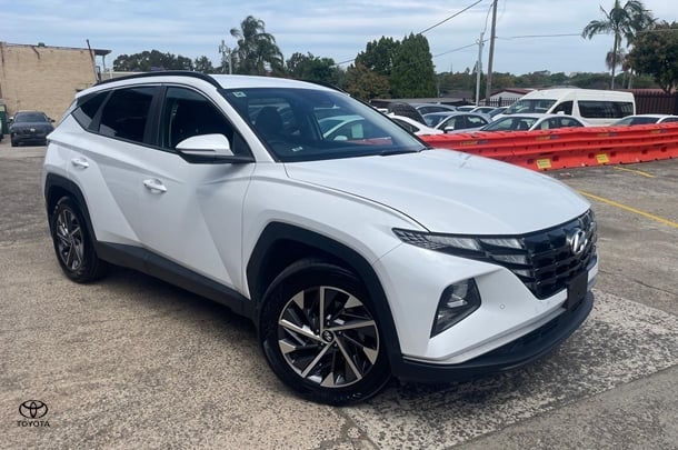 2023 Hyundai Tucson Elite in White Cream