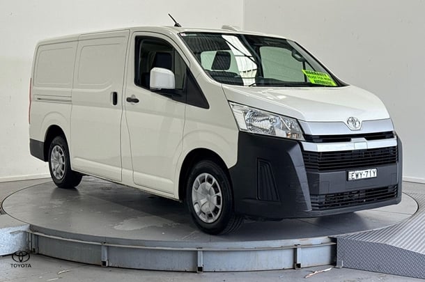 2022 Toyota Hiace LWB in White