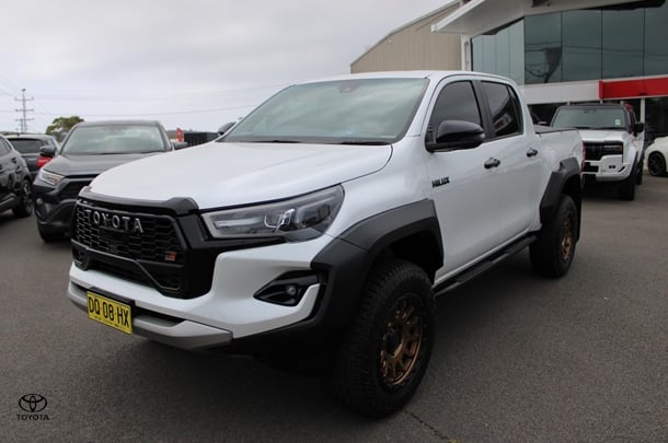 2025 Toyota Hilux GR-S in White