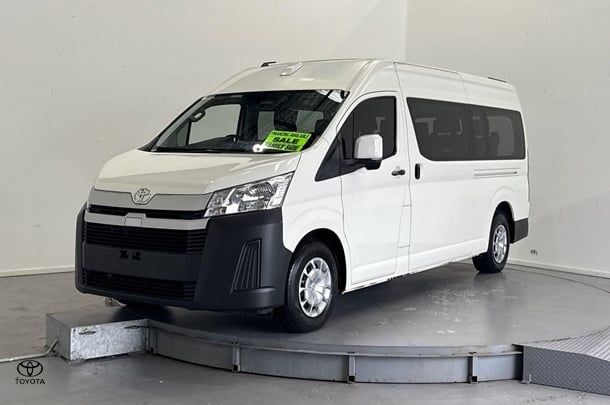 2021 Toyota Hiace SLWB in White