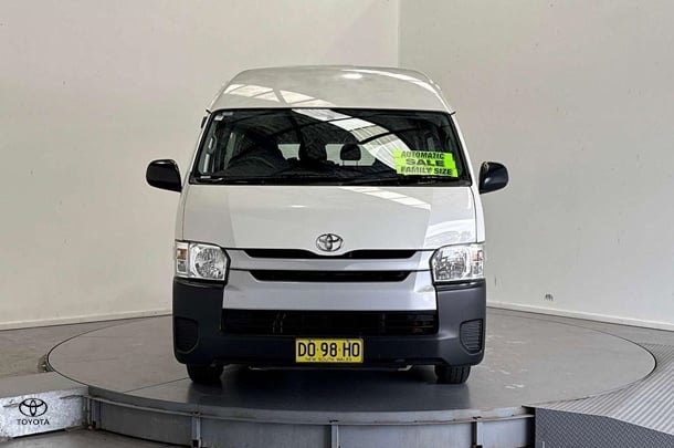 2016 Toyota Hiace SLWB in White