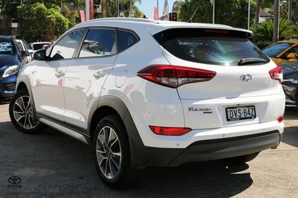 2017 Hyundai Tucson Active X in White