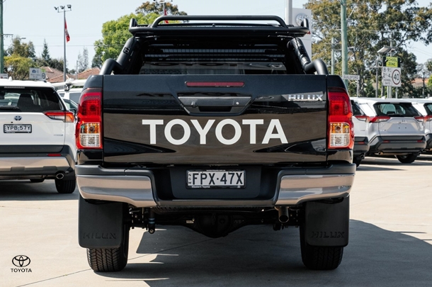 2023 Toyota Hilux SR in Black