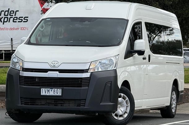 2022 Toyota Hiace SLWB in White