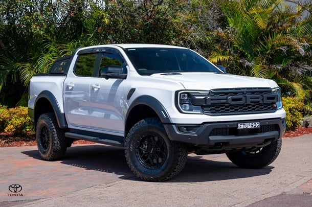 2023 Ford Ranger Raptor in White