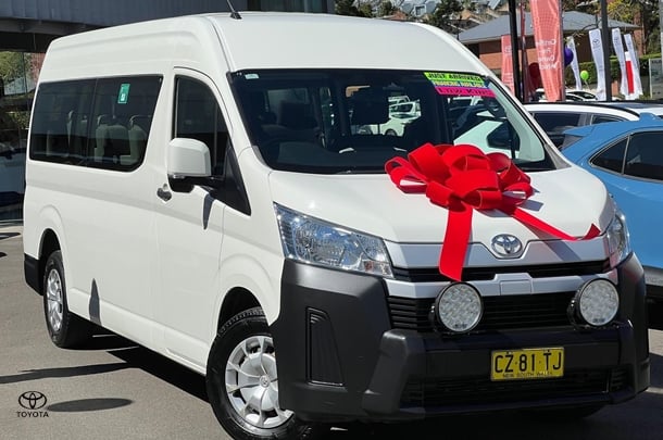 2020 Toyota Hiace SLWB in White