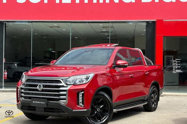 2023 SsangYong Musso Ultimate Luxury in Red