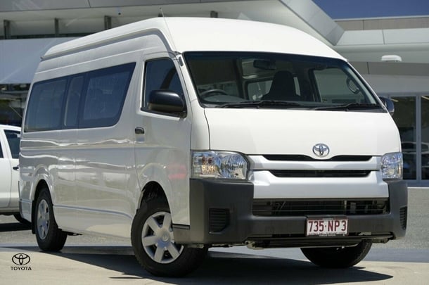 2017 Toyota Hiace SLWB in White