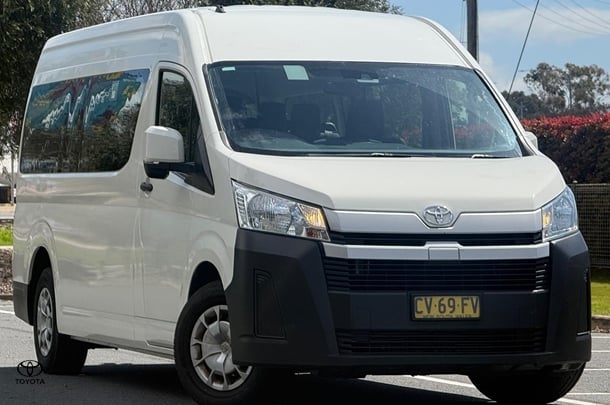 2019 Toyota Hiace SLWB in White