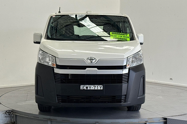 2022 Toyota Hiace LWB in White