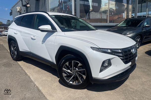 2023 Hyundai Tucson Elite in White Cream