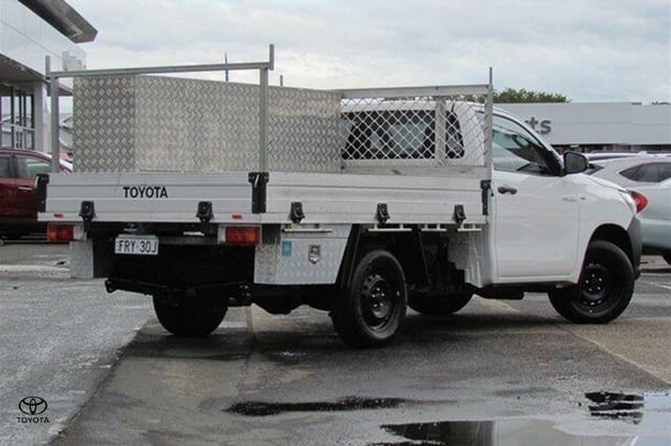 2020 Toyota Hilux Workmate in White
