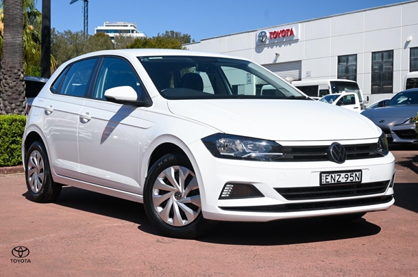 2021 Volkswagen Polo 70TSI Trendline in Pure White (0q0q)