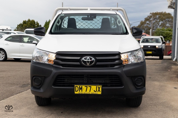 2024 Toyota Hilux Workmate in White