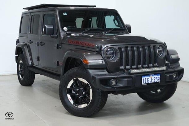 2019 Jeep Wrangler Unlimited Rubicon in Grey