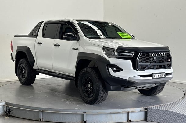 2023 Toyota Hilux GR-S in Two Tone White