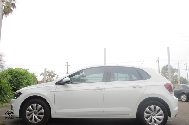 2021 Volkswagen Polo 70TSI Trendline in White