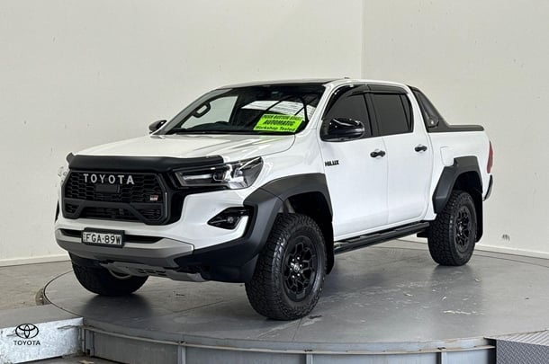 2023 Toyota Hilux GR-S in Two Tone White