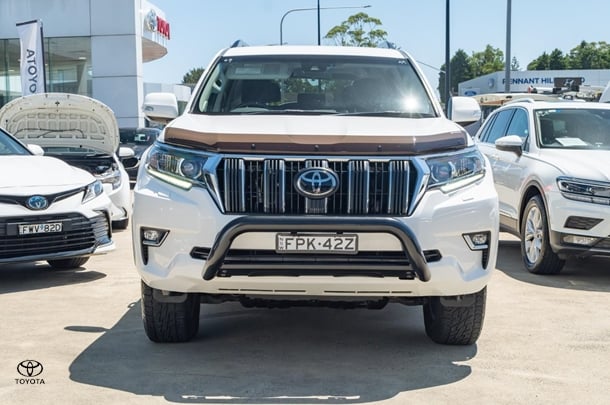 2021 Toyota Landcruiser Prado GXL in White