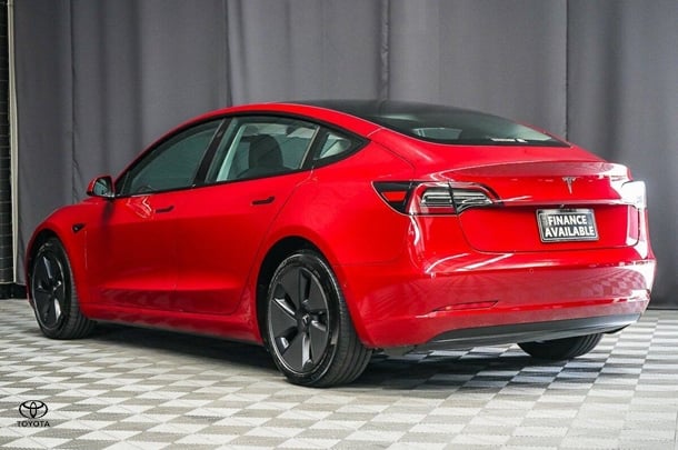 2023 Tesla Model 3 Rear-Wheel Drive in Red