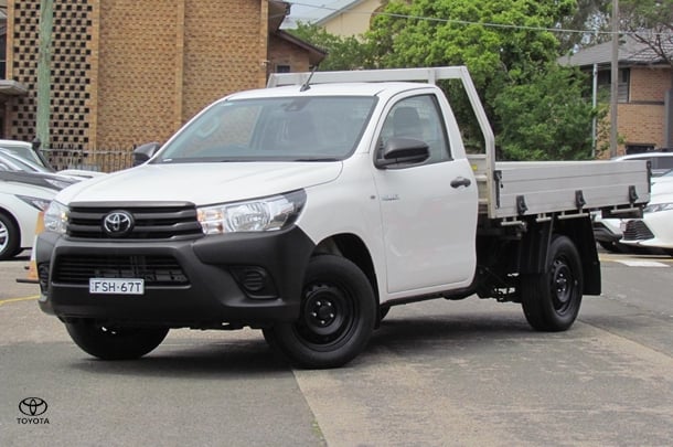 2021 Toyota Hilux Workmate in White