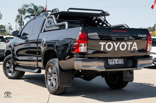 2023 Toyota Hilux SR in Black